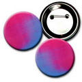 2" Diameter Button w/ Changing Colors Lenticular Effects - Pink/Purple (Blank)